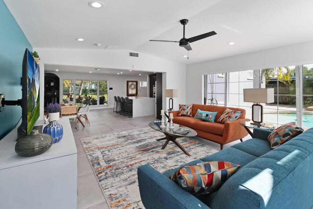 Palm Tree Paradise Tampa Pool Home Esterno foto